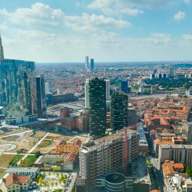 Milano veduta città city life